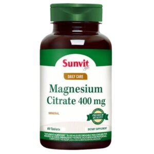 Magnesium Citrato - Citrato de Magnesio 400 mg 60 Caps