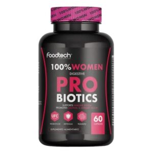 100% Women Digestive Probiotics, 60 Caps