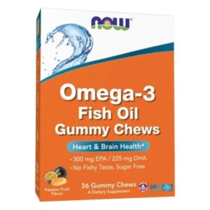 Omega-3 Gummy 36 Unidades Gomitas - Now