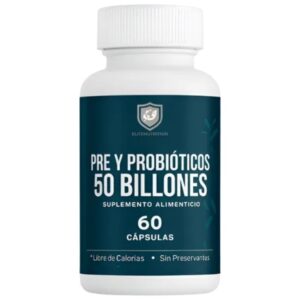 Pre y Probióticos - 50 Billones - 60 caps - 500 mg