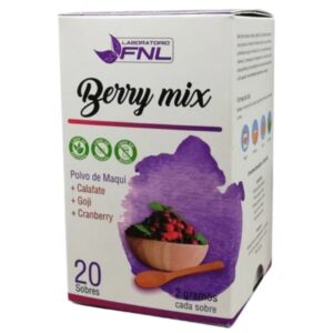 Berry Mix Antioxidante en Polvo, 20 sobres, 2 grs. c/u