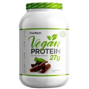Vegan Protein 2 Lb, Sabor Chocolate - Foodtech