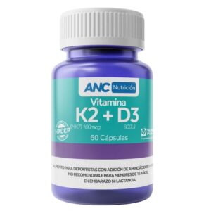 Vitamina K2 + D3 - 60 Cáps - ANC