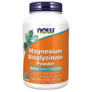 Magnesium Bisglycinate Powder 227 Gr - Now