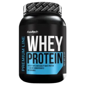 Whey Protein Premium Line 2 Lbs - Foodtech Sabor  Delicated Cookies & Cream