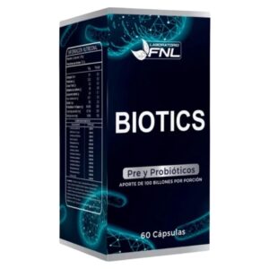 Biotics Pre y Probióticos 100 billones - 60 caps