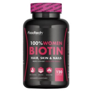 100% Women Biotin - Biotina - 120 caps