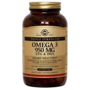 Triple Strength Omega 3 - 950 mg, 50 softgel